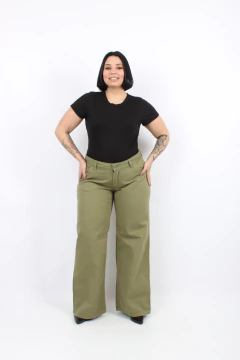 Wide Leg Amira Especiales | Verde pistacho - comprar online