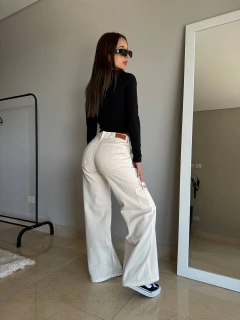 Wide Leg Raven | Crema - tienda online