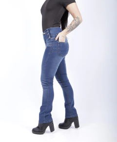 Recto Cloe | Azul Localizado - AYO Jeans