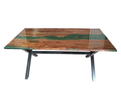 Mesas de madera maciza y Resina Epoxi - comprar online