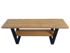 Imagen de Mesa Rack de TV Madera maciza Roble Claro