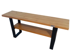 Mesa Rack de TV Madera maciza Roble Claro - Danare