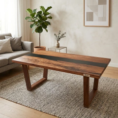 Mesas de madera maciza y Resina Epoxi - comprar online