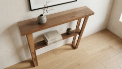 Mesa Recibidor Auxiliar de Madera Petiribi - tienda online