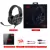 Redragon HYLAS H260 RGB 3.5mm gaming Headphone Headset Fone de ouvido com microfone - loja online