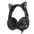 Onikuma K9 Headset Rosa Com Orelha De Gato Fofo Para Jogos, - comprar online
