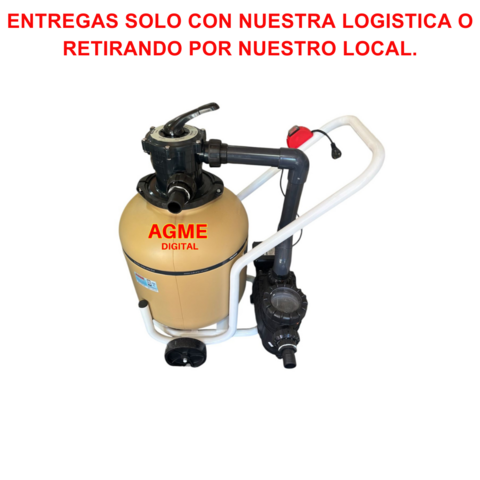 Carrito Vulcano + Bomba Vulcano 050 hp y filtro Vulcano VC-20 con interruptor - comprar online