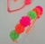 Tiara Neon Pompom
