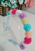 Tiara Pompom Colorida na internet
