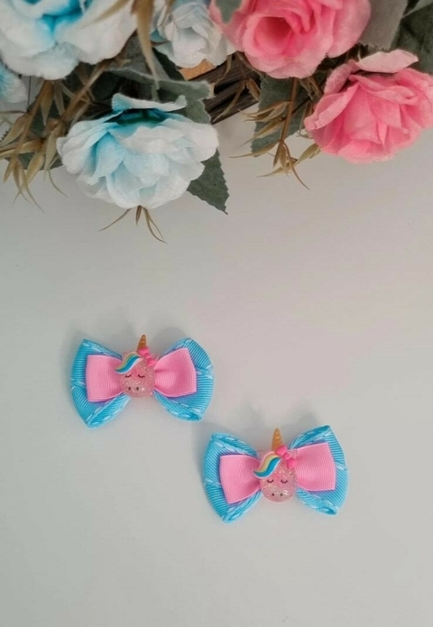 Mini Laço Unicórnio