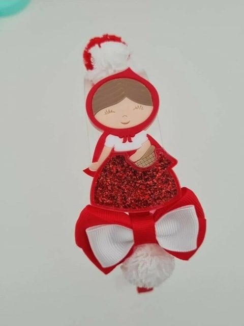 Tiara Chapeuzinho Vermelho
