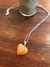 COLLAR CORAZON AGATA CORNALINA - comprar online