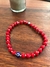PULSERA OJO TURCO + CRISTALES ROJOS - comprar online