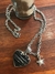 COLLAR TURMALINA NEGRA CORAZON - comprar online