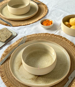 SET BALI | PLATO GRANDE, MEDIANO Y CAZUELA - comprar online
