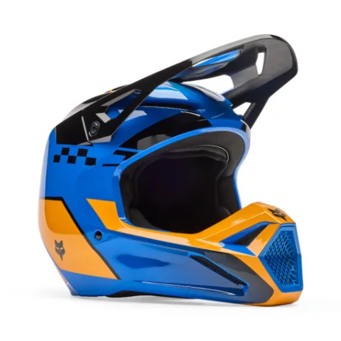 Casco Fox V1 Collect helmet azul