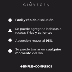Giovegen Skin+ Recharge - Colágeno Hidrolizado En Polvo - tienda online