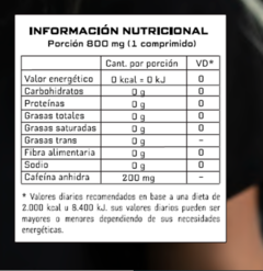 Cafeína Body Advance - Cafeinne Anhidrous - Máxima Energía - Profitness