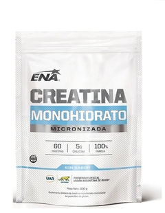 Creatina micronizada ENA Sport. 100% Pura en Doypack de 300g
