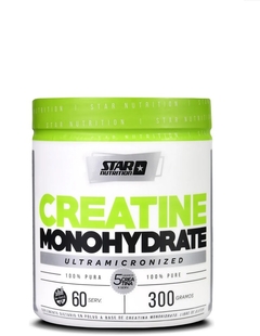 Creatina Star Nutrition Pote 300 Gr -Monohidrato micronizada - - comprar online