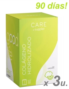 Suppler Care x 90 dias - Colageno Hidrolizado - Sabor Limon - comprar online