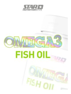 Omega 3 Fish Oil Star Nutrition Importado 60 Caps - comprar online