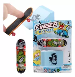 Brinquedo Skate De Dedo Com Rampa Finger Extreme Sports