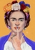 Frida Kahlo - Amarelo e Roxo