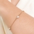 Pulseira Elo Português Com Pérolas - comprar online