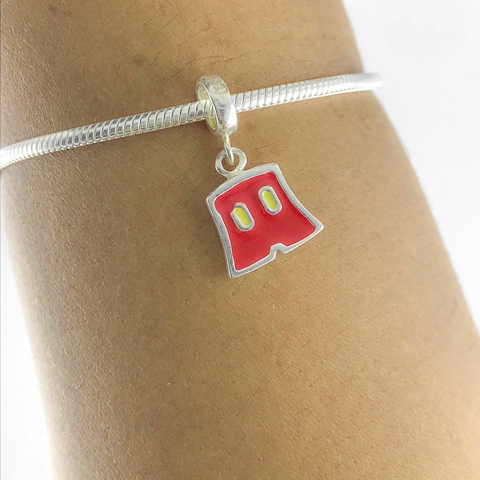 Pingente Prata 925 Berloque Mickey - comprar online
