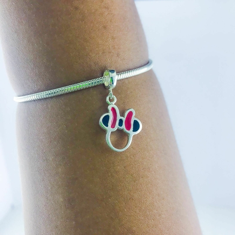 Pingente Prata 925 Berloque Minnie - comprar online