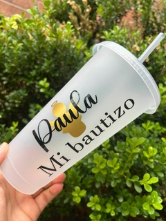 Paquete de 50 vasos para bautizo modelo 2 - comprar en línea