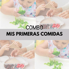 COMBO GUÍA MIS PRIMERAS COMIDAS+ RECETARIO MIS PRIMERAS COMIDAS