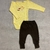 Conjunto Feminino Body Manga Longa Corujinha