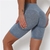 Calças de treinamento fitness cintura alta sem costura leggins curtas leggins f - loja online
