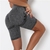 Calças de treinamento fitness cintura alta sem costura leggins curtas leggins f na internet