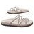 Imagem do Sandália Papete Birken com Apliques de Strass na Cor Off White Torricella 597C