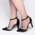 Sapato Scarpin Revestida em Verniz Preto e Taloneira Napa Bege Torricella 66058C - loja online