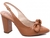 Sapato Scarpin Chanel Revestida com Napa Caramelo e Taloneira Napa Caramelo Torricella 9200-108c - CALÇADOS ARAUJO