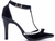 Imagem do Sapato Scarpin Revestida em Verniz Preto e Taloneira Napa Bege Torricella 66058C