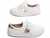 Tênis Feminino revestido com material espumado para maior conforto, na cor Bege Torricella 5000-12B - comprar online