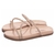 Sandália Papete Birken com Apliques de Strass na Cor Rose Torricella 595C na internet