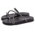 Sandália Papete Birken com Apliques de Strass na Cor Grafite Torricella 595B