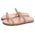 Sandália Papete Birken com Apliques de Strass na Cor Rose Torricella 599C - comprar online
