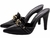 Sapato Scarpin Mule Revestida em Napa Preto e Taloneira Napa Preto. Torricella 67055A na internet