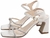 Sandália Feminina Revestida em Napa Off White e Taloneira Napa Bege Torricella 1.505A - loja online