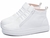 Tênis Feminino com material espumado para maior conforto, na cor Bege Torricella 13000-04B