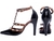 Sapato Scarpin Revestida em Verniz Marrom e Taloneira Napa Bege Torricella 65054G - comprar online