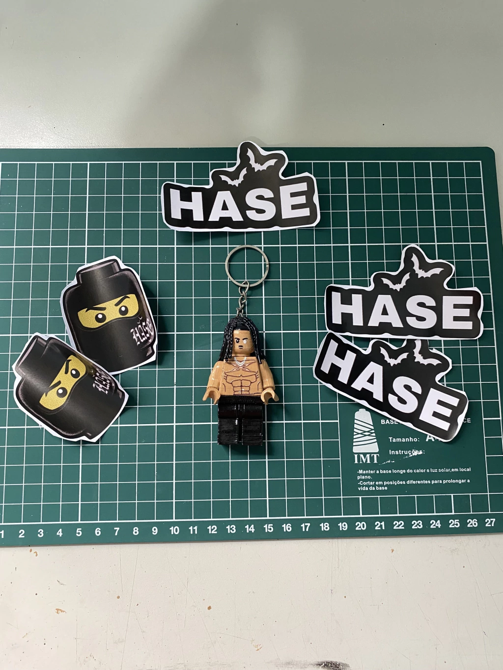 Xue Tsung-Hsien／Handmade Keychain Keychain matuê Bricks 7cm - Comprar em Hase