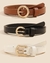 Pack 3 cinturones golden - Glow Fits importados